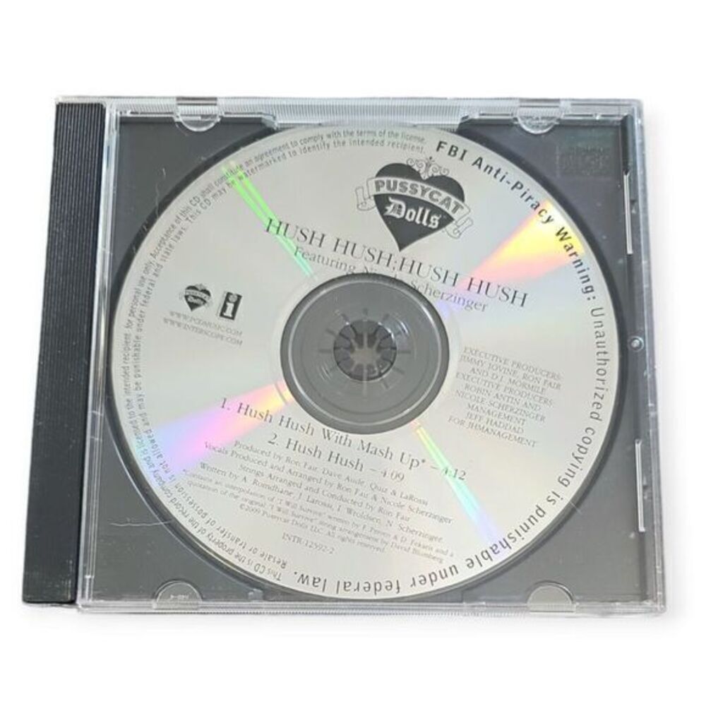 Pussycat Dolls Ft Nicole Scherzinger‎ – Hush Hush; Hush Hush [2009 Promo CD]